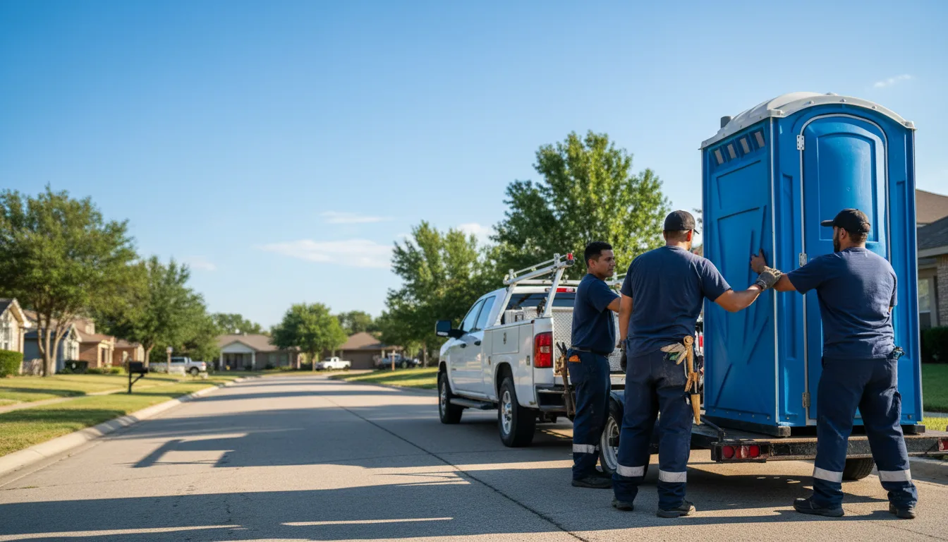 Portable Toilet Rental in Vermillion, KS near me